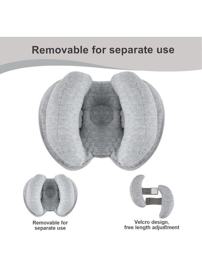 KAKIBLIN Baby Support Pillow, Head and Neck Support,Banana Neck Pillow for Baby, Travel Pillow for Stroller Neck Support, Adjustable Head Pillow for Kids Toddler - Image 5