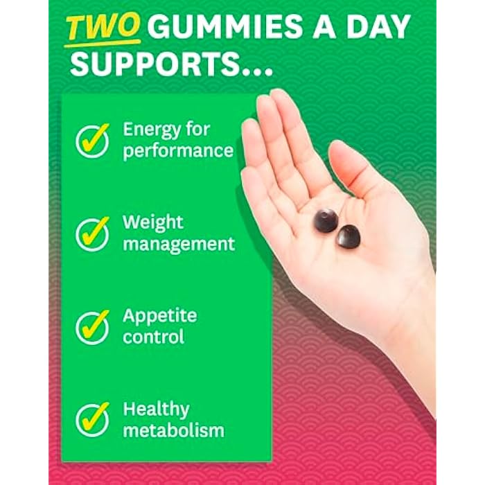 Zenwise Health Green Tea Extract, Apple Cider Vinegar Gummies - Appetite Suppressant for Weight Management with Green Coffee Bean Extract for Metabolism - 60 Count Apple Gummies - Image 2