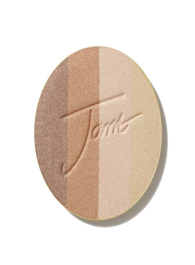Jane Iredale PureBronze Shimmer Bronzer Refill Bronzing Powder with Buildable Coverage Lightweight & Breathable Cruelty-Free 4 Blendable Shades - Image 1