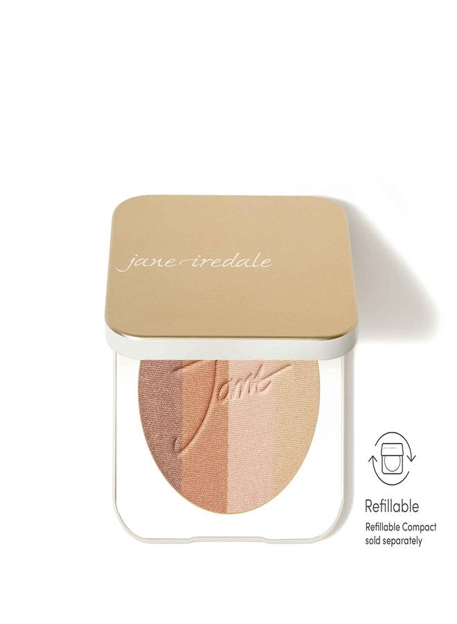 Jane Iredale PureBronze Shimmer Bronzer Refill Bronzing Powder with Buildable Coverage Lightweight & Breathable Cruelty-Free 4 Blendable Shades - Image 3
