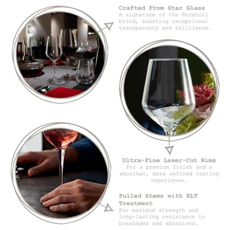 Bormioli Rocco Electra Multipurpose Glasses, Set of 6 - Image 3