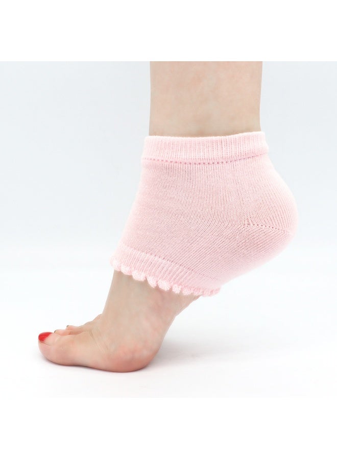 1 pair SPA Essential Oil Gel Elbow Sleeves & Heel Socks & Wrist Guards - Moisturizing Exfoliating Nourishing Skin Protection Set - Image 3