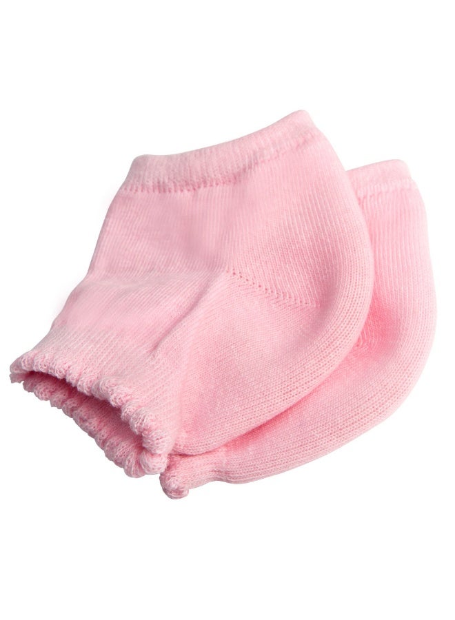 1 pair SPA Essential Oil Gel Elbow Sleeves & Heel Socks & Wrist Guards - Moisturizing Exfoliating Nourishing Skin Protection Set - Image 1