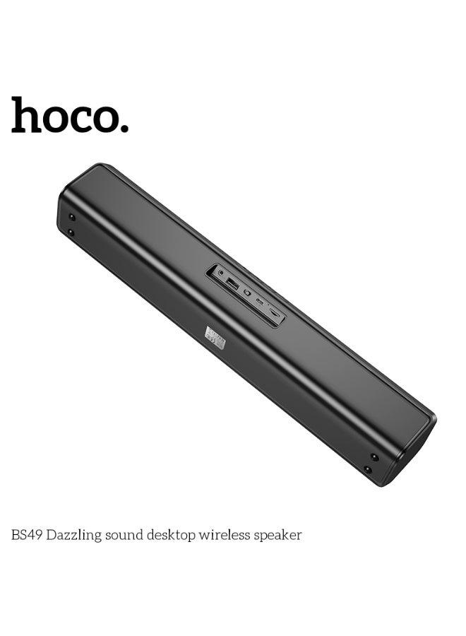 هوكو. BS49 مكبر صوت لاسلكي لسطح المكتب بصوت مبهر - Image 2