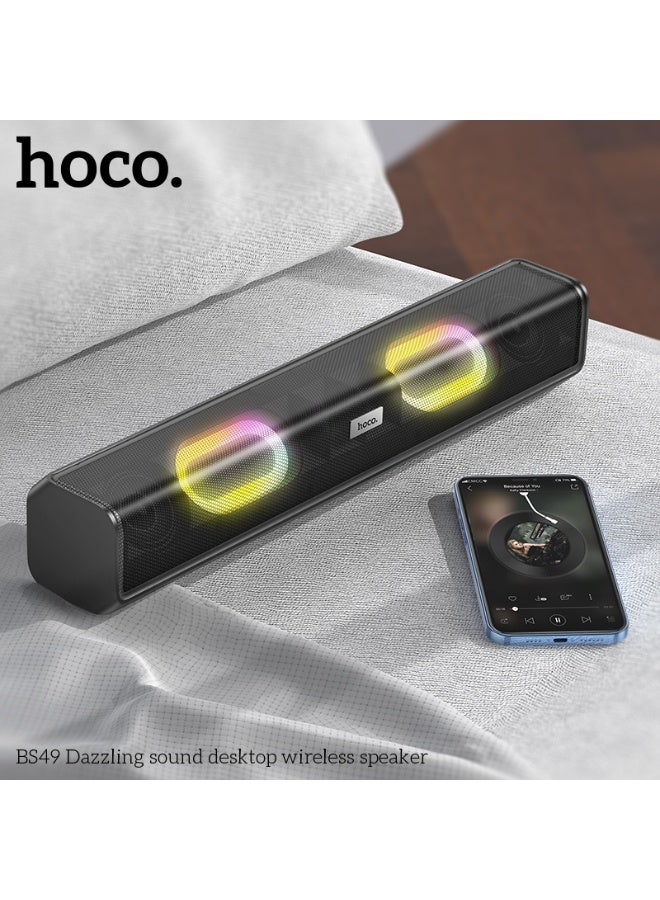 هوكو. BS49 مكبر صوت لاسلكي لسطح المكتب بصوت مبهر - Image 3