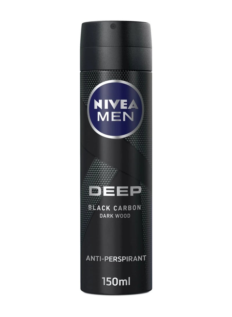 Deep Black Carbon  Dark Wood 150Ml