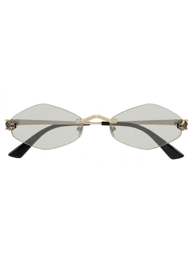 POLITE New Frameless Fashion Trend Sunglass UV Protection Unisex - Image 2