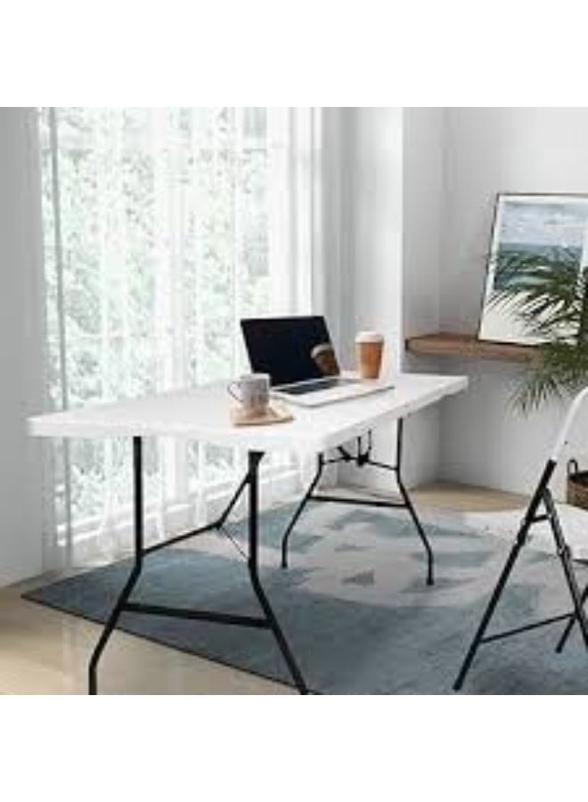Foldable Lightweight Trestle indoor or Outdoor Camping Table - Image 3