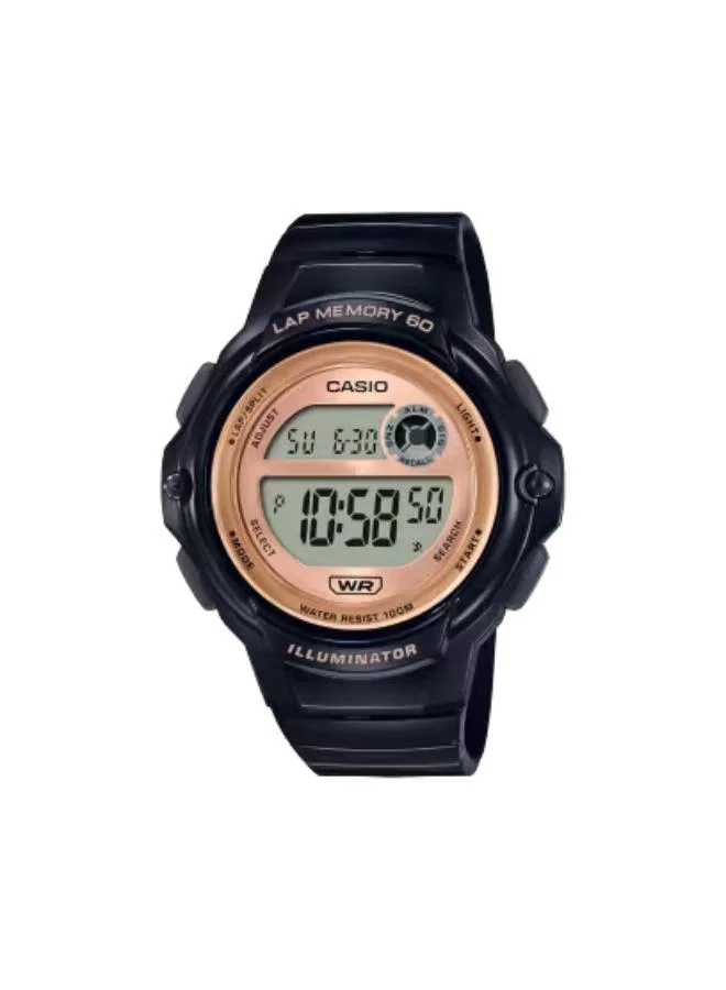 كاسيو Digital Dual Time Black Resin Band Watch LWS1200H-1A LWS-1200H-1A