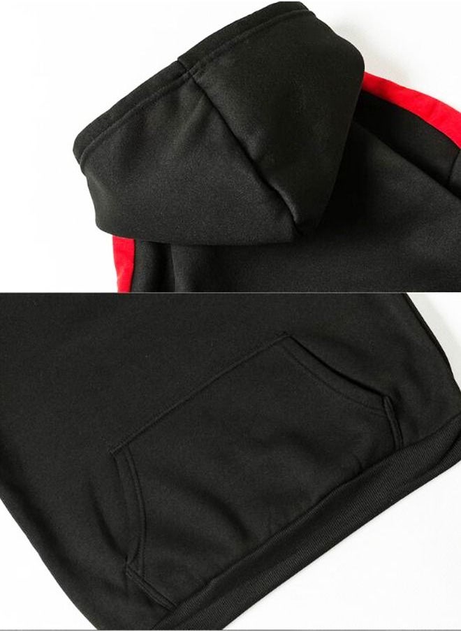 NIBEMINENT Color Block Hooded Sweatshirt Sweatpants Suit Unisex  - Image 3
