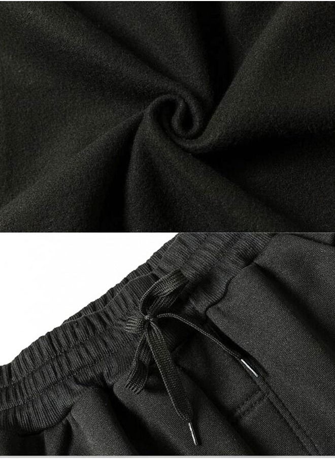 NIBEMINENT Color Block Hooded Sweatshirt Sweatpants Suit Unisex  - Image 2