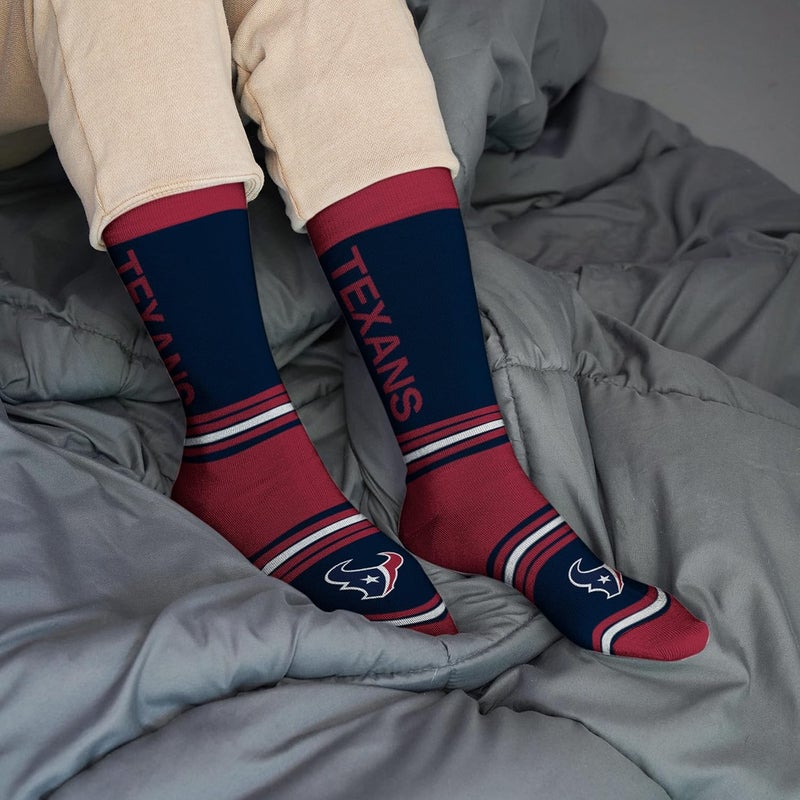For Bare Feet FBF NFL Unisex-Adult Nfl Go Team Dress Crew Sock - Image 3