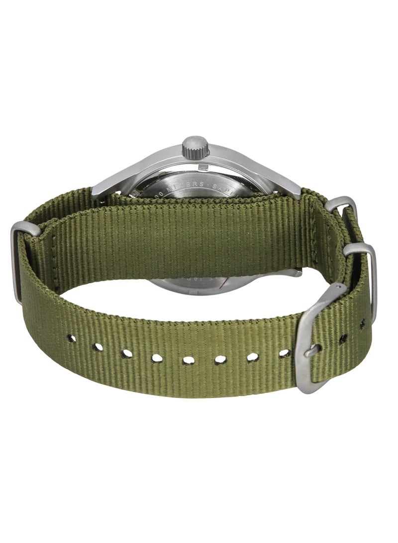 Ratio Quest Men's Field Watch Sapphire Nylon Strap Quartz RTQ015 100M Lewis And Clark Edition - Image 4
