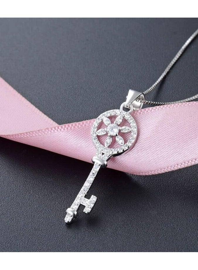 J.Rosée Swarovski Elements Crystal 18K Rose Gold Plated 925 Sterling Silver Pendant Necklace for Women Gift Packing J.Rosée Fashion Jewelry JR-1013 - Image 3