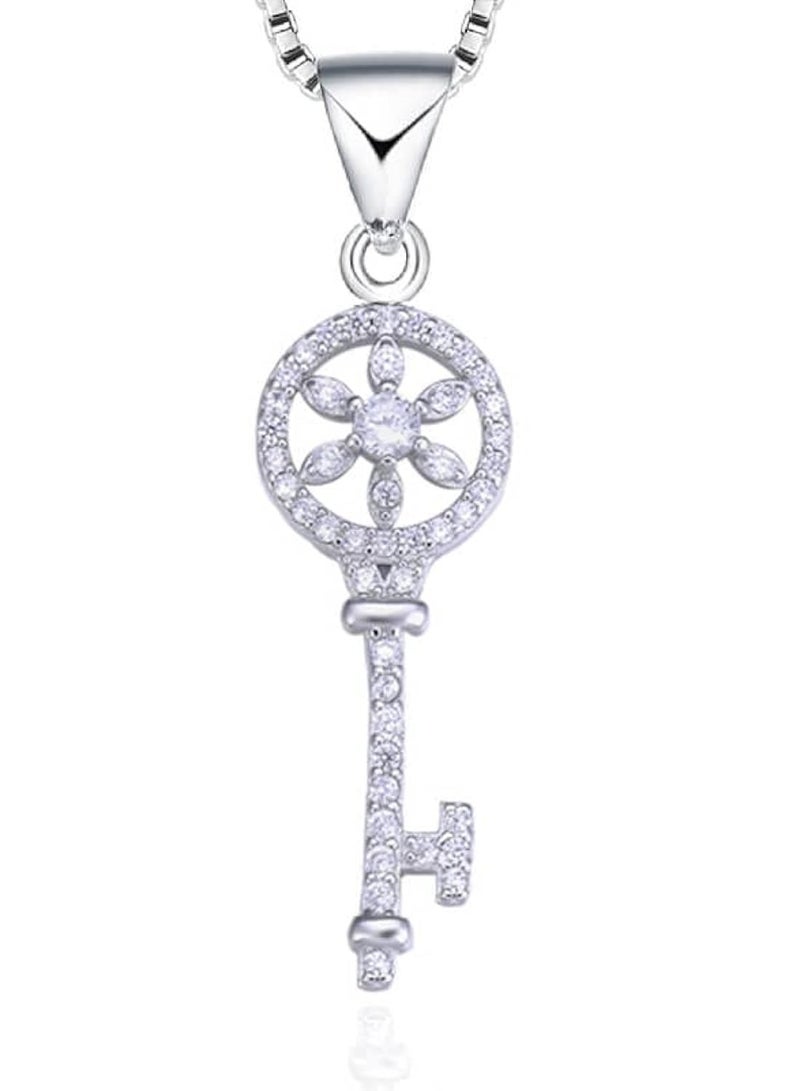J.Rosée Swarovski Elements Crystal 18K Rose Gold Plated 925 Sterling Silver Pendant Necklace for Women Gift Packing J.Rosée Fashion Jewelry JR-1013 - Image 1