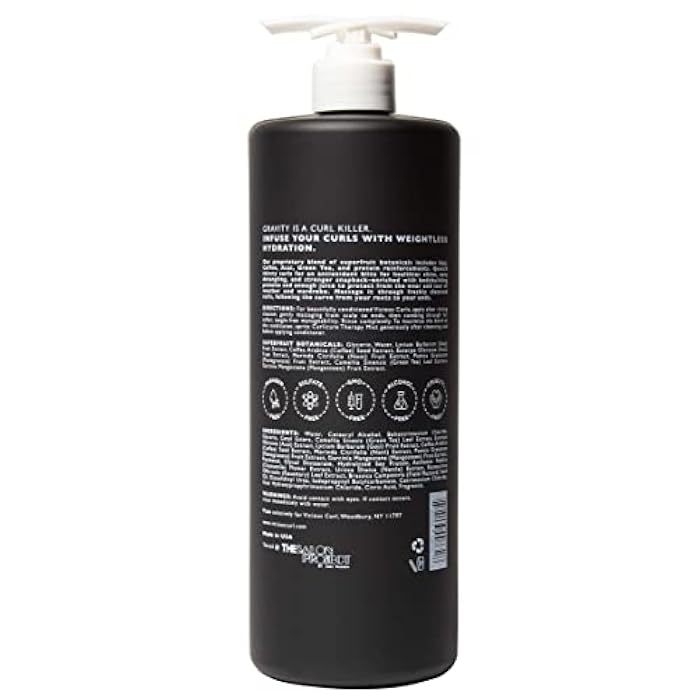 Moisture Surge Conditioner for Curly Hair – Re-Coils Damaged Curls, Softens, Detangles, Moisturizes & Detangling, 32 Fl Oz - Image 5