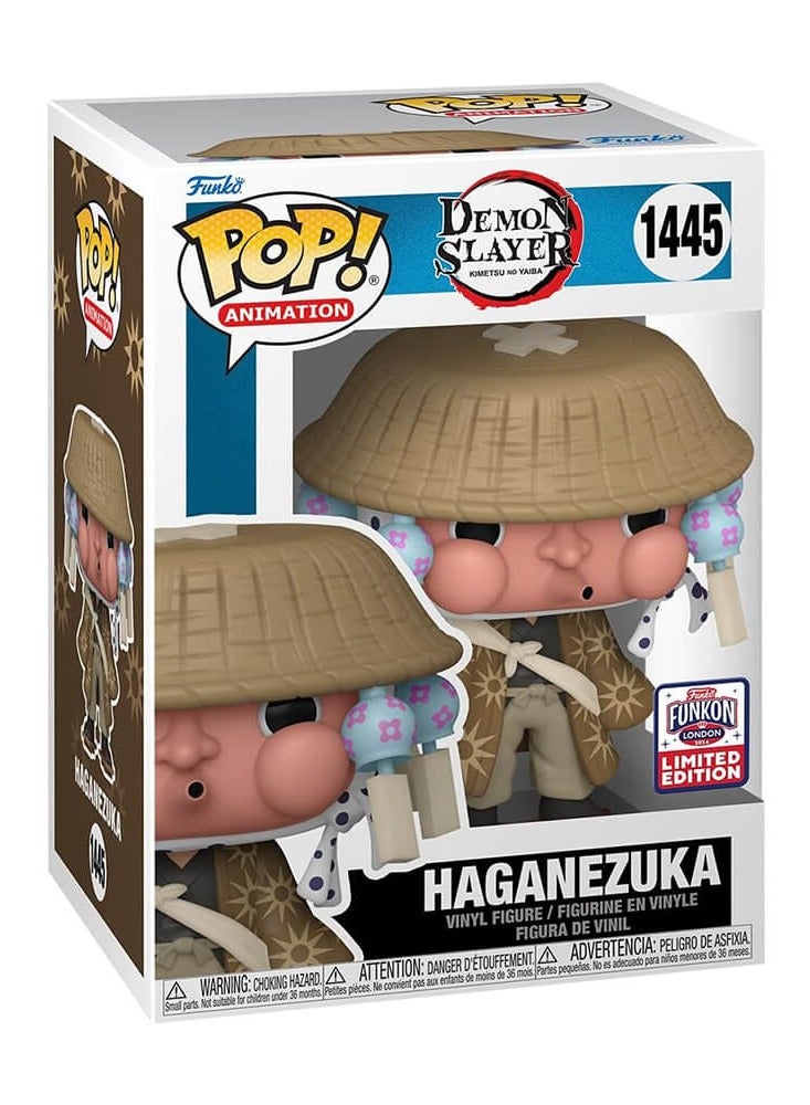 Funko Pop! Anime: Demon Slayer - Haganezuka with Hat (Funkon London 2024 Convention Exclusive) Shared Sticker LCC 24 #1445 - Image 2