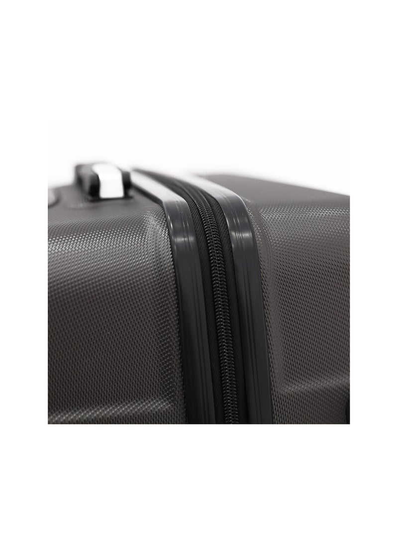 CAPITAL Hardside Luggage Trolley Bag 3 Pieces Set,Grey (S-20",M-24",L-28")  - Image 4