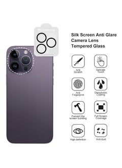 PRIMEEIGHT [3PCS] iPhone 14 Pro and 14 Pro Max camera Lens Protector Ultra Thin 9H Hardness Tempered Glass Easy to Install HD Clear Camera Lens Protector  - Image 4