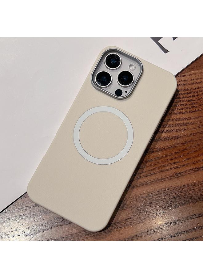 S-TOP Case For iPhone 12 Pro Leather Texture Design MagSafe Full Coverage Phone Case - Image 1