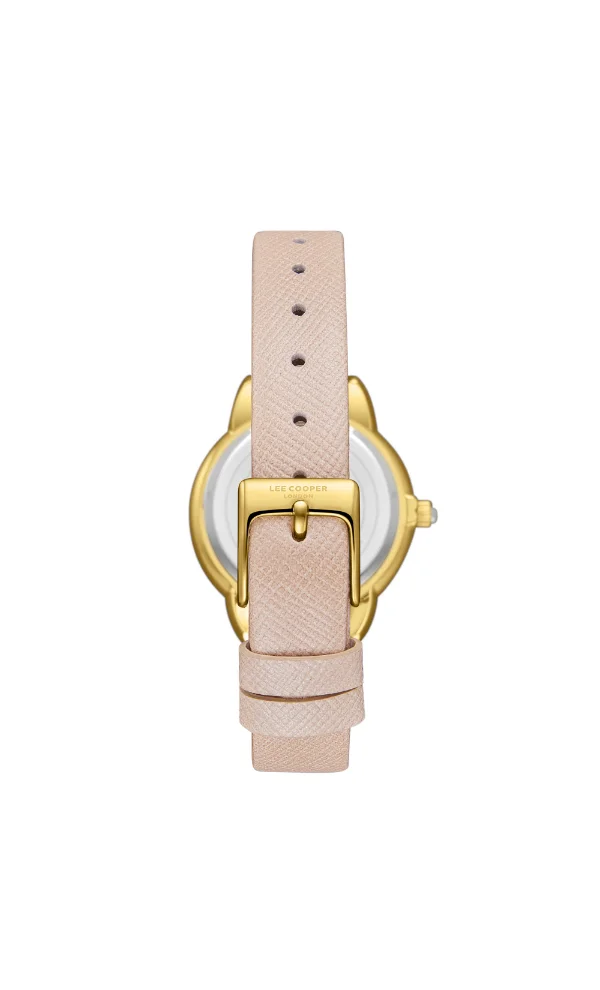 Lee Cooper Women's Analog Display Watch With Powder Leather Strap - LC08025.120