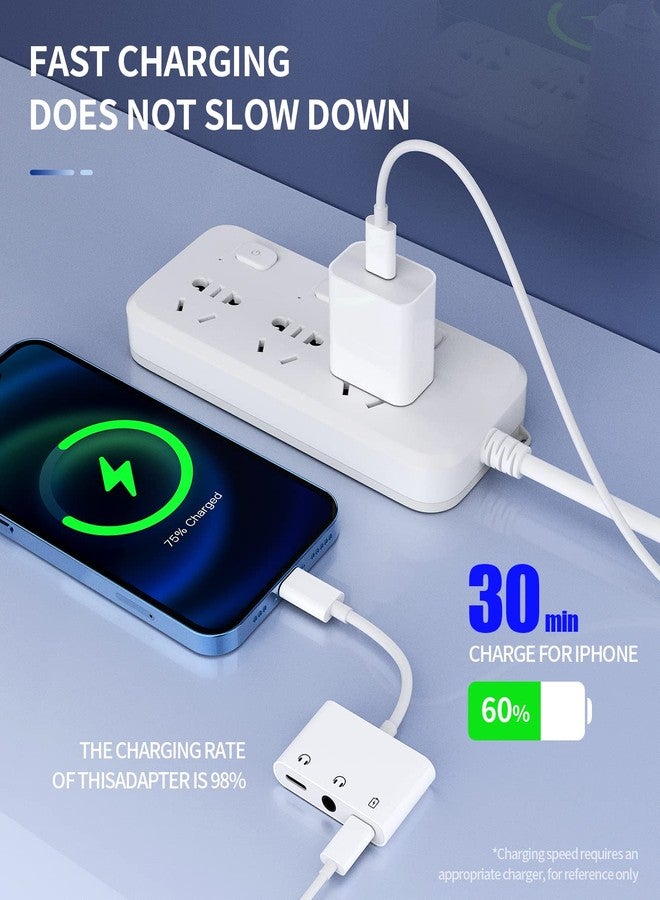 Zoyuzan iPhone Headphone Adapter, Compatible with Lightning and 3.5mm Audio Jacks, Supports High Fidelity Audio, Wide Compatibility with All iOS Devices - Image 3