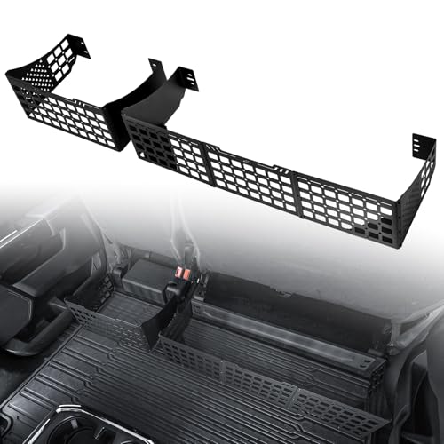 JOYTUTUS Under Seat Storage Molle Panel Compatible With 20152026 F150 20172026 F250 F350 Supercrew Cab Underseat Truck Under Seat Storage Molle Panels Accessories - Image 1
