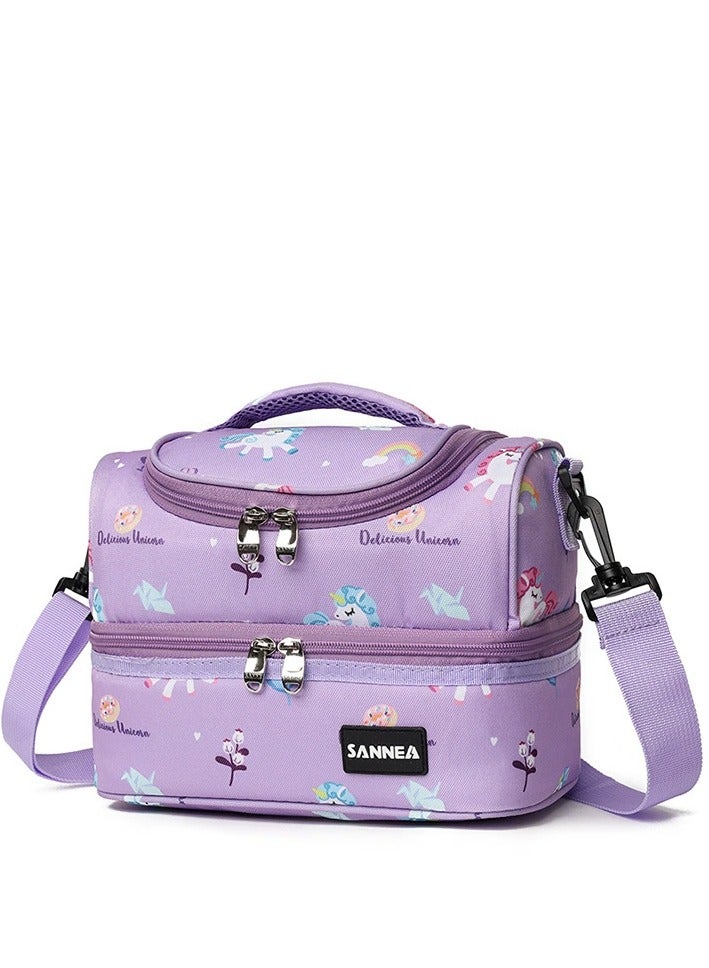 سان رواية عقد اليد المطبوعة كيس العزل الحراري للأطفال - Image 1