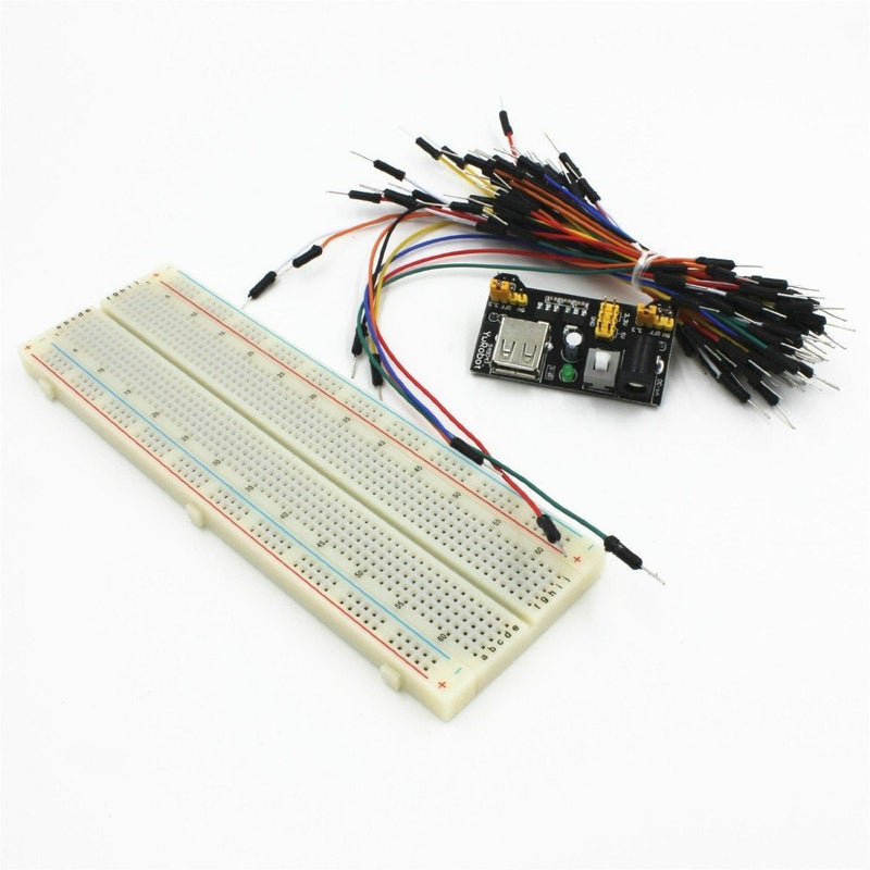 REES52 830 Breadboard+Power Supply Module+65 Jumper Wires