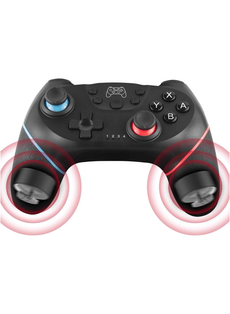 Wireless Nintendo switch controller，Controller for Nintendo Switch, Wireless Gamepad Joystick with Gyro Axis Dual Shock Vibration, Bluetooth, 16 Buttons, Compatible with Nintendo Switch & PC - Image 5