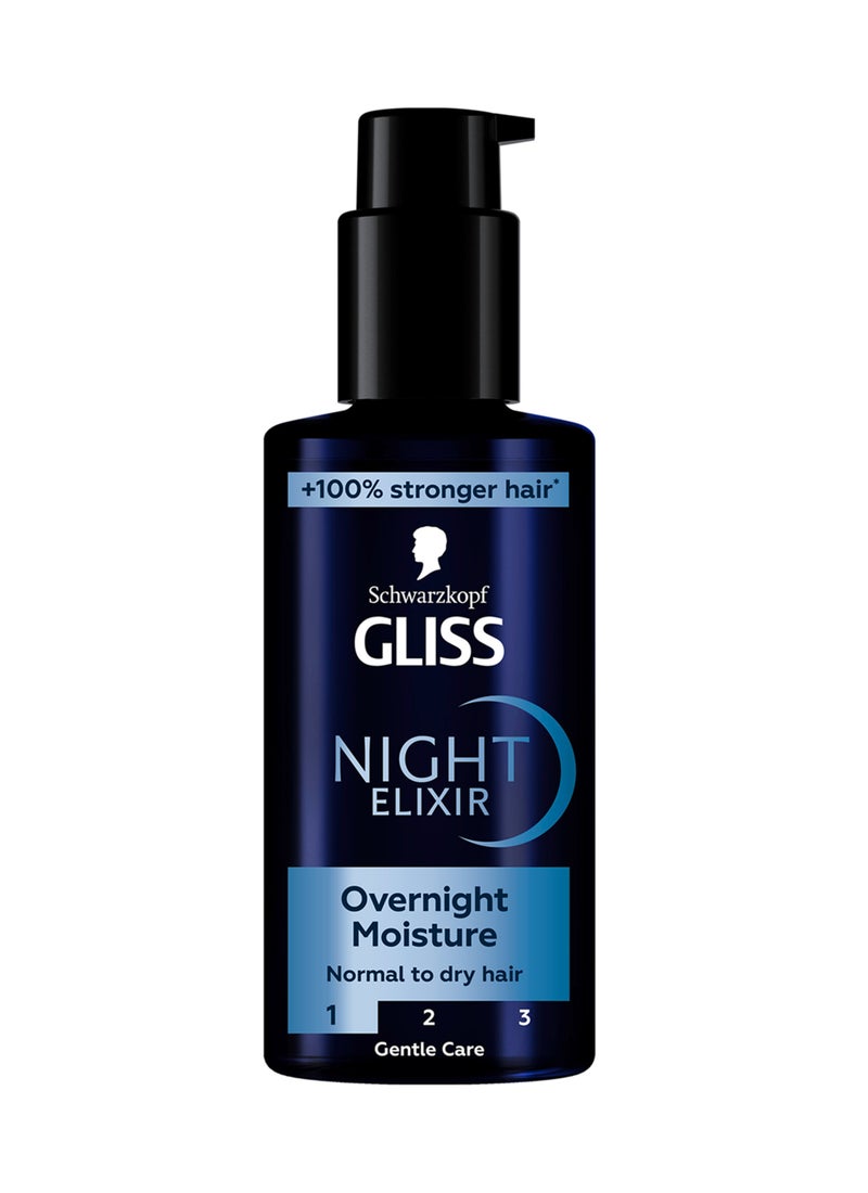 Gliss Night Elixir Overnight Moisture 100ml - Image 1