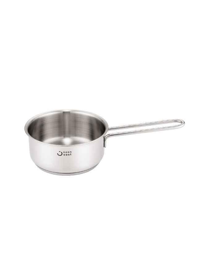 ايست من نون 11 Piece Triply Stainless Steel Cookware Set, set includes 1x14cm Saucepan, 1x16cm Casserole with lid, 1x20cm Casserole with lid, 1x20cm Low Casserole, 1x Foldable Steamer, 1x24cm Casserole with Lid, 1x20cm non-stick covered Frypan, 1x24cm non-stick covered Frypan, Induction Compatible, Dishwasher Safe - Image 3