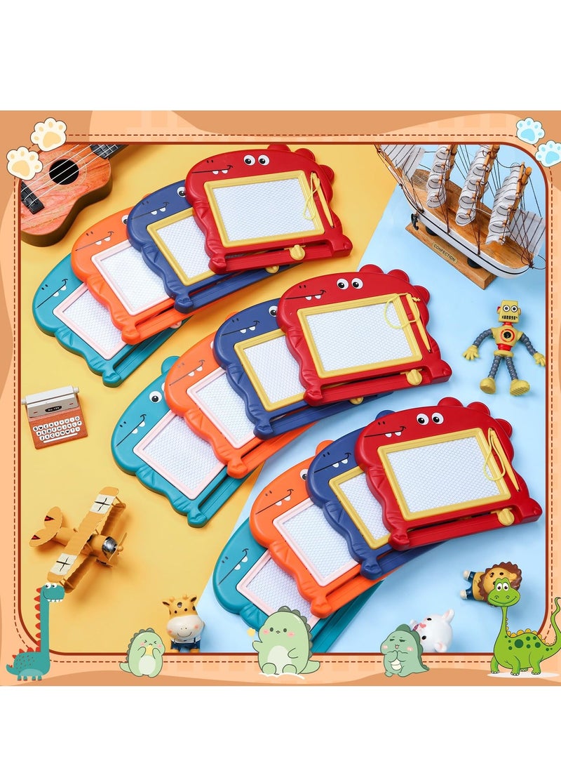 12 Pcs Mini Magnetic Drawing Board for Kids Small Erasable Doodle Board Portable Mini Sketch Pad Travel Writing Pad for Birthday Party Favors Game Prizes Classrooms Rewards  - Image 5