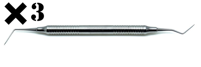 SUPERIOR INSTRUMENTS 3× Superior Dental Endo Explorer Dg16/23 Probe Dental Diagnostic Examination Scaling Instrument - Image 2
