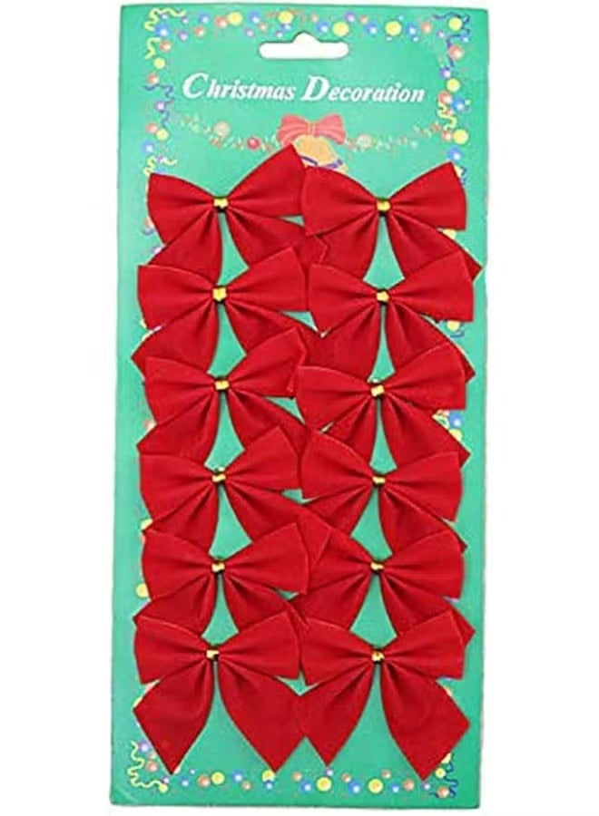 24 pieces - Christmas Tree Bows - Image 1