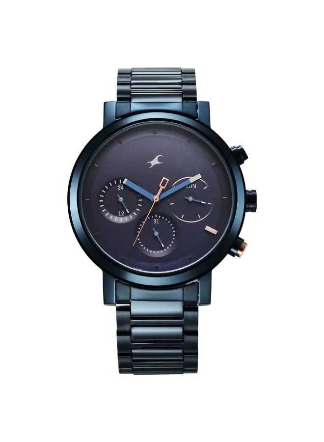 fastrack Men's Stainless Steel Analog Watch 3287KM08 - 43 mm