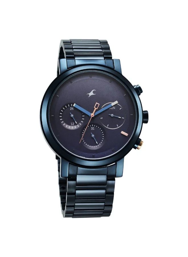 fastrack Men's Stainless Steel Analog Watch 3287KM08 - 43 mm