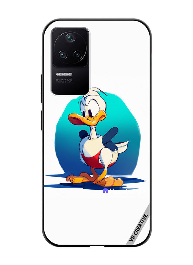VR CREATIVE - Protective Case Cover For Xioami Poco F4 GT Donald Duck Design Multicolour - Image 1