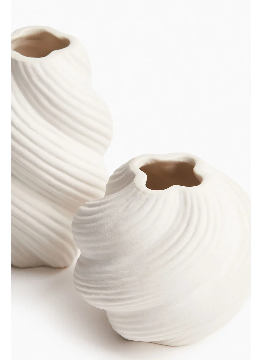 H&M 2-Pack Mini Stoneware Vases