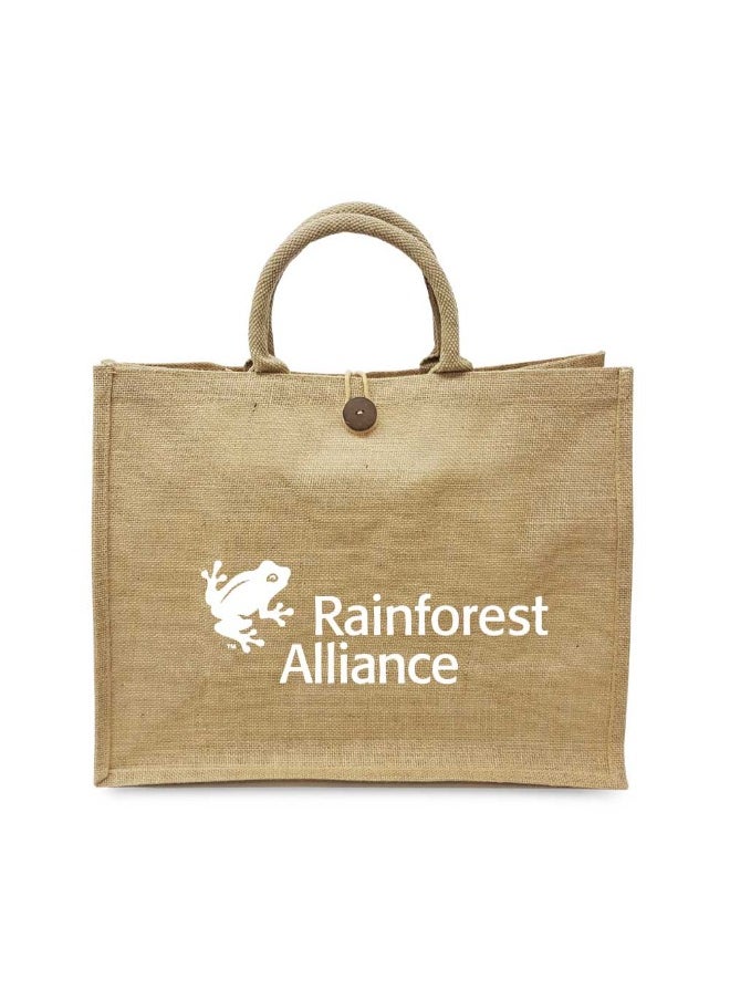 BYFT - Jute Shopping Bag (40x33x19 cm) Set of 1 - Image 1