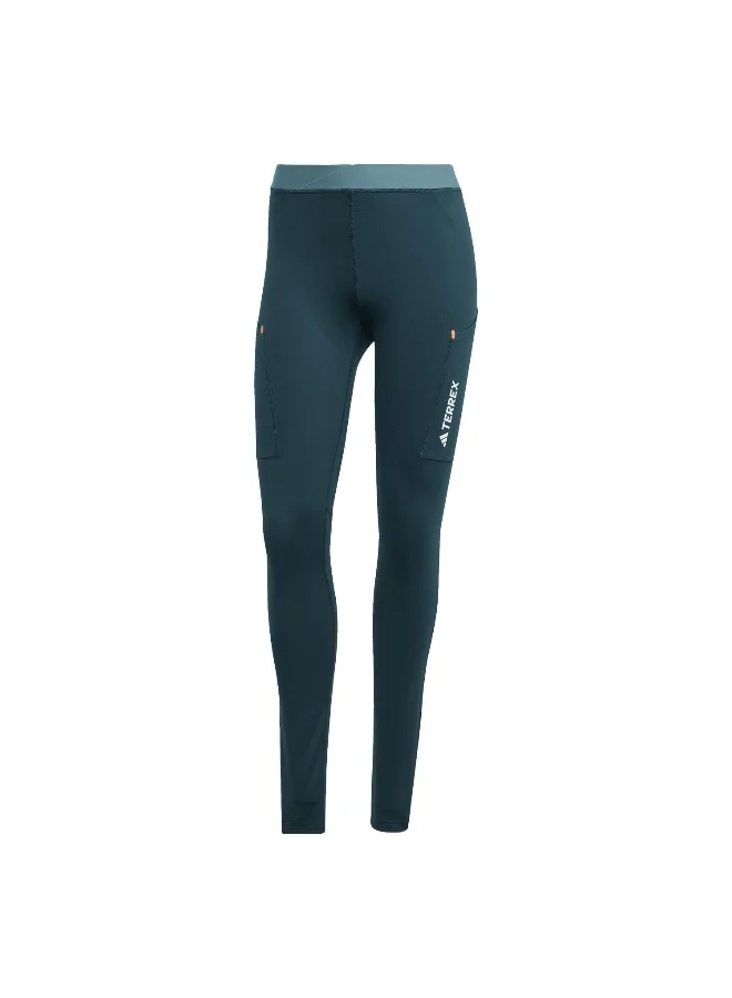adidas Adidas W Xpr Brsh Tigh Green Tights (1/1) Tights For Women