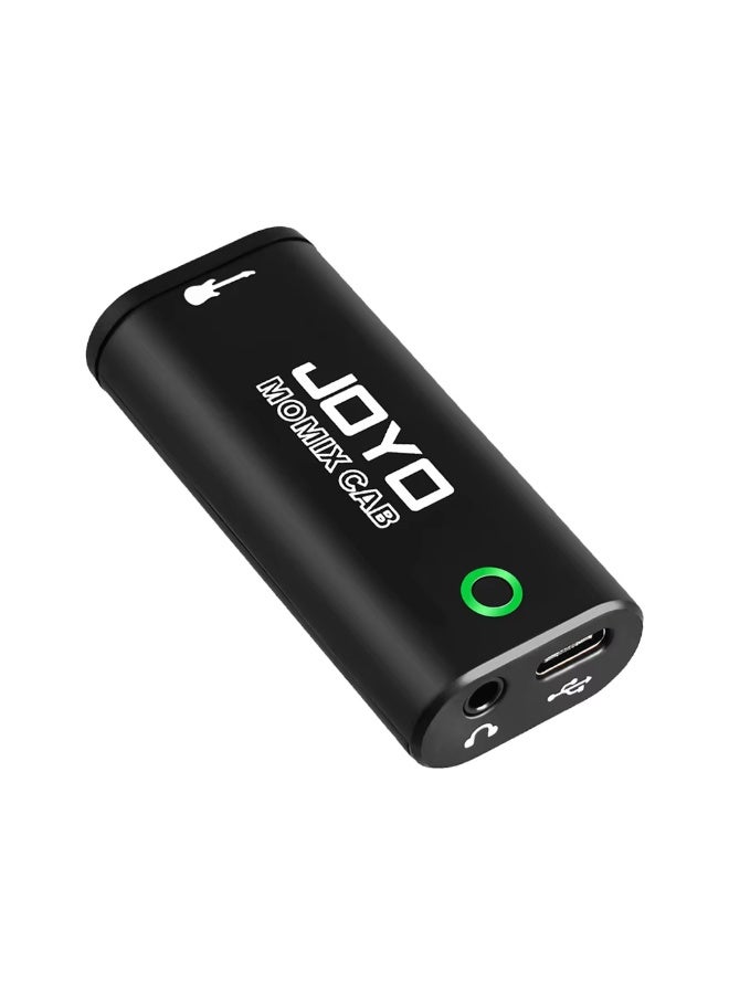JOYO MOMIX CAB Portable Sound Card Pocket Size Plug & Play Mini Audio Mixer for Phone PC Guitar Live Streaming/Recording - Image 1