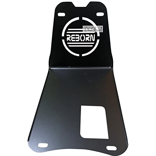 Dhe Best Bike Engineplate Engine Sump Guard/Sumpguard Engine Protection Plate Black Compatible with RE Reborn 350 - Image 3