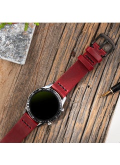 Vagave Genuine Leather Band 20MM 22MM 24MM Fossil Diesel Lacoste Casio Armani Tissot Nacar Classic Watch Band Leather Strap  - Image 5