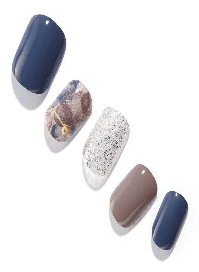 داشينج ديفا طلاء أظافر داشينج ديفا اللامع | مناسب من الصباح إلى المساء | أظافر قصيرة مربعة الشكل تُلصق بالضغط | أظافر جل لاصقة تدوم طويلاً | تدوم حتى 7 أيام | تحتوي على 30 ظفرًا لاصقًا (لون لؤلؤي) - Image 1