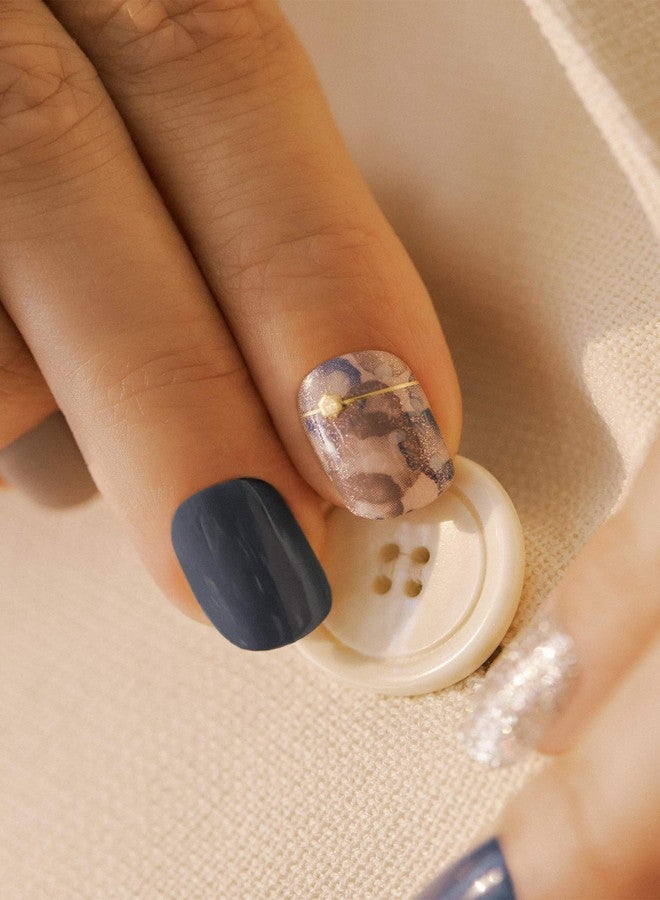 داشينج ديفا طلاء أظافر داشينج ديفا اللامع | مناسب من الصباح إلى المساء | أظافر قصيرة مربعة الشكل تُلصق بالضغط | أظافر جل لاصقة تدوم طويلاً | تدوم حتى 7 أيام | تحتوي على 30 ظفرًا لاصقًا (لون لؤلؤي) - Image 4