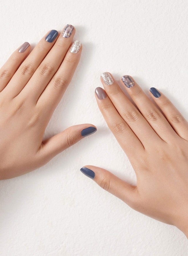 داشينج ديفا طلاء أظافر داشينج ديفا اللامع | مناسب من الصباح إلى المساء | أظافر قصيرة مربعة الشكل تُلصق بالضغط | أظافر جل لاصقة تدوم طويلاً | تدوم حتى 7 أيام | تحتوي على 30 ظفرًا لاصقًا (لون لؤلؤي) - Image 2