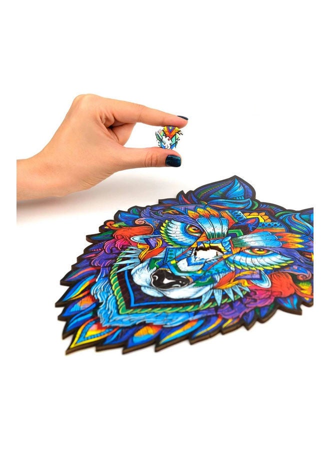 187-Piece Animal Shaped Wooden Jigsaw Puzzle - Image 3