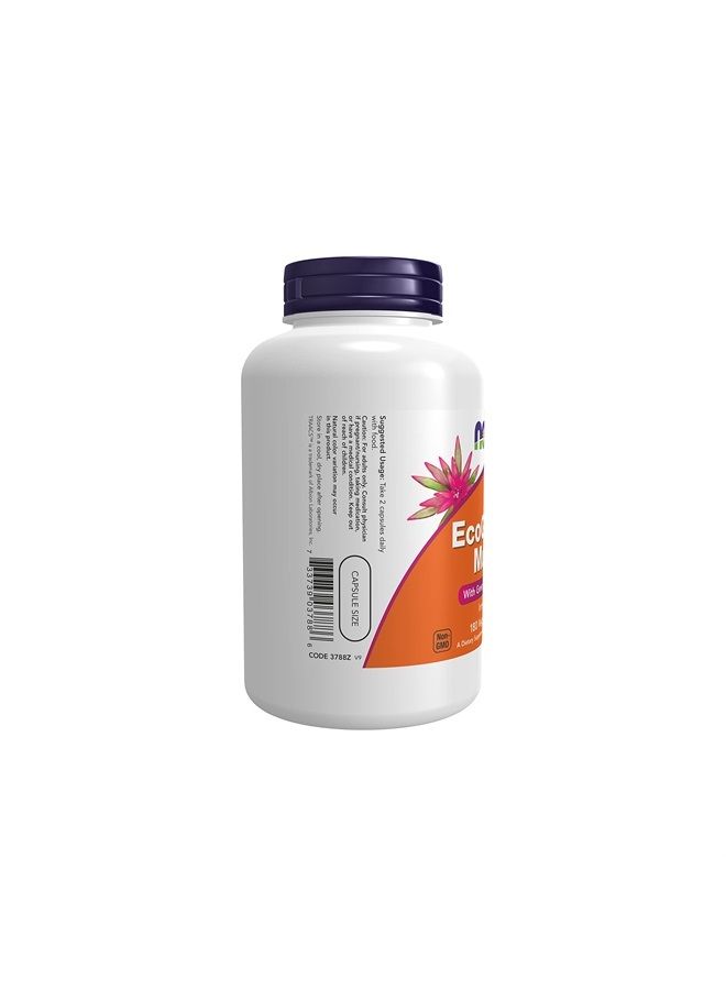 now Foods EcoGreen Multi Vitamin 180 Veg Capsules - Image 4