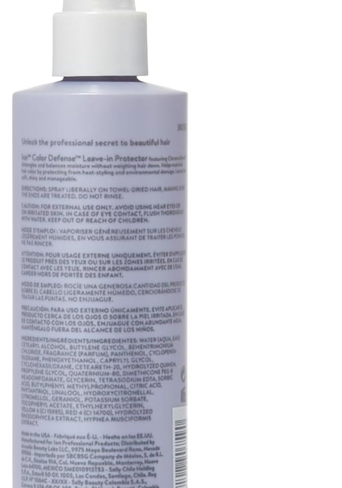 Ion Color Defense Leave-In Protector with ChromaXtend for Color-Treated Hair - 8 fl oz (236 mL) - Image 2